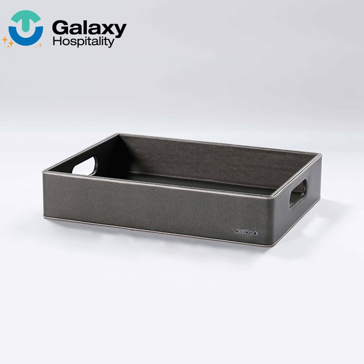 Galaxy custom hotel room accessories hotel leather goods products 5-star hotel supplies pu leather facilities set - Image 6