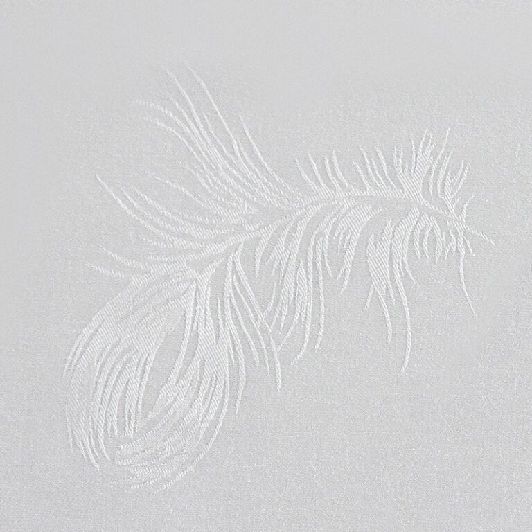 Refined Elegance with GALAXY’s Feather Jacquard Hotel Bedding
