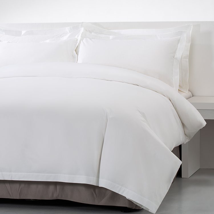 Galaxy Hotel Sheets Luxury 5 Star Hotel Linen Brand Logo Custom Size Duvet Cover Bed Sheet White 100% Cotton Hotel Bedding Set - Image 7
