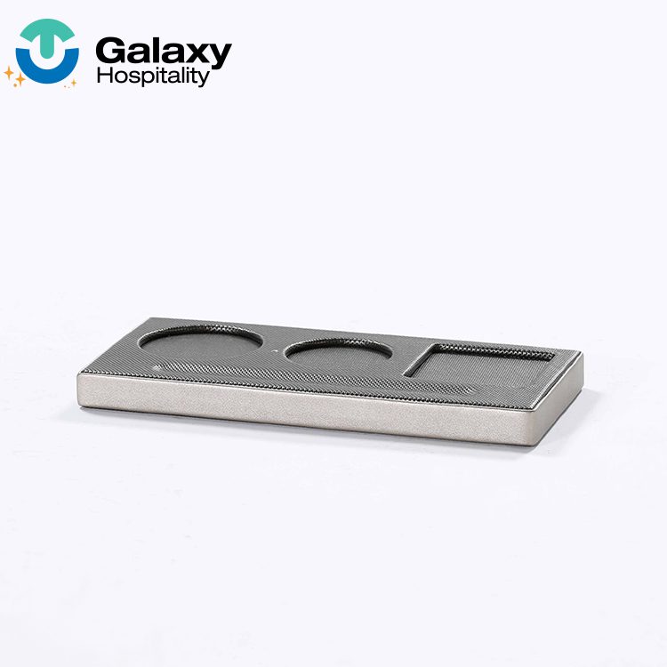 Galaxy custom hotel room accessories hotel leather goods products 5-star hotel supplies pu leather facilities set - Image 2