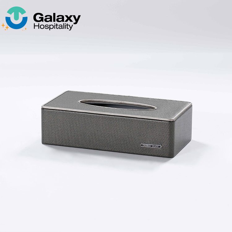 Galaxy custom hotel room accessories hotel leather goods products 5-star hotel supplies pu leather facilities set - Image 5