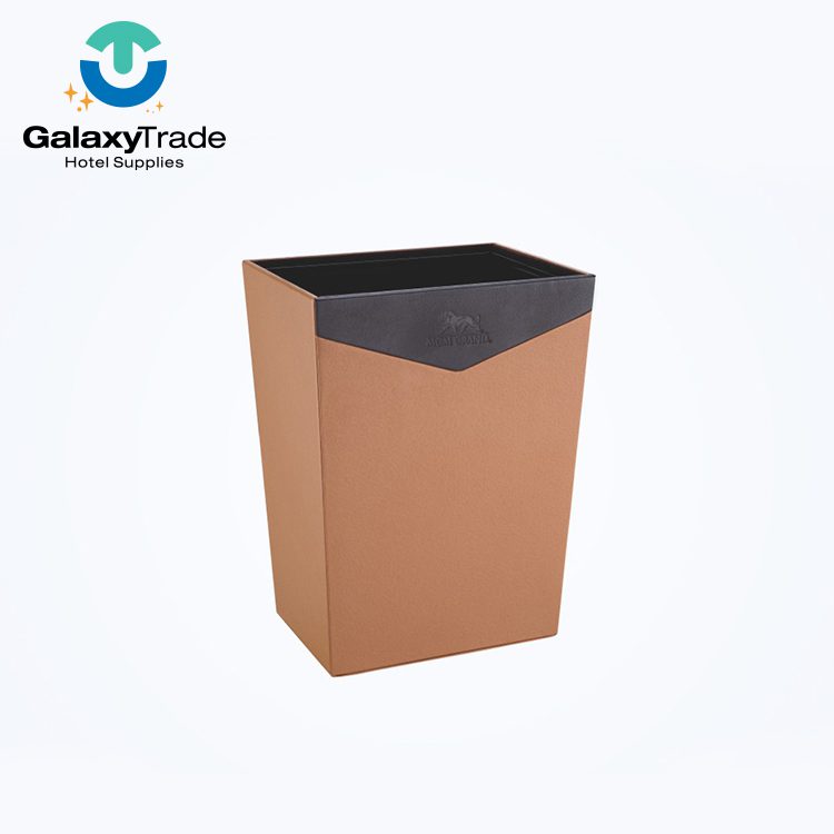 Galaxy hotel guest room leather products check in folder - Image 6