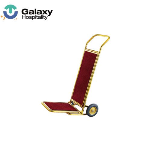 Galaxy Hotel supplies titanium luggage cart,luggage trolley,best luggage carrier