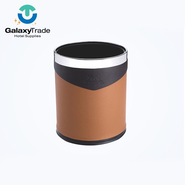 Galaxy hotel guest room leather products check in folder - Image 5
