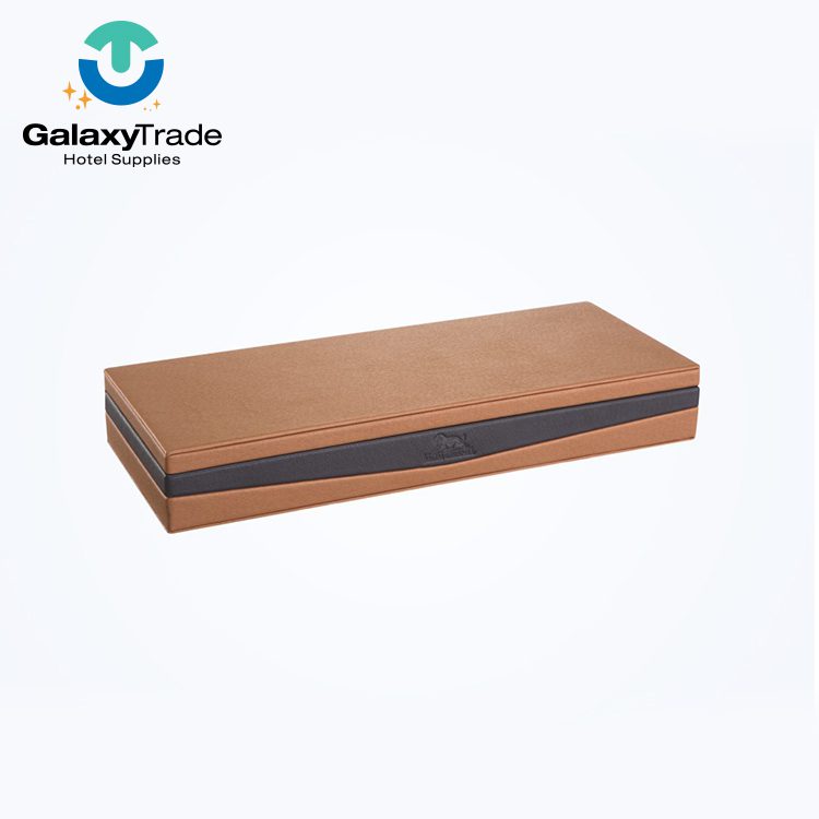 Galaxy hotel guest room leather products check in folder - Image 2