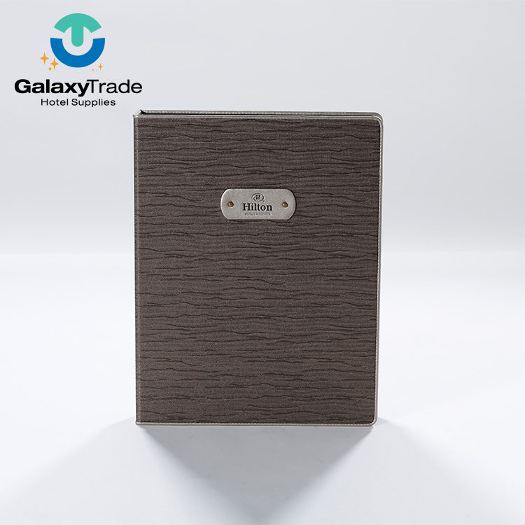 Galaxy Hotel Beige Leather Sets Guestroom Leather PU Items For Hotel Amenities - Image 14