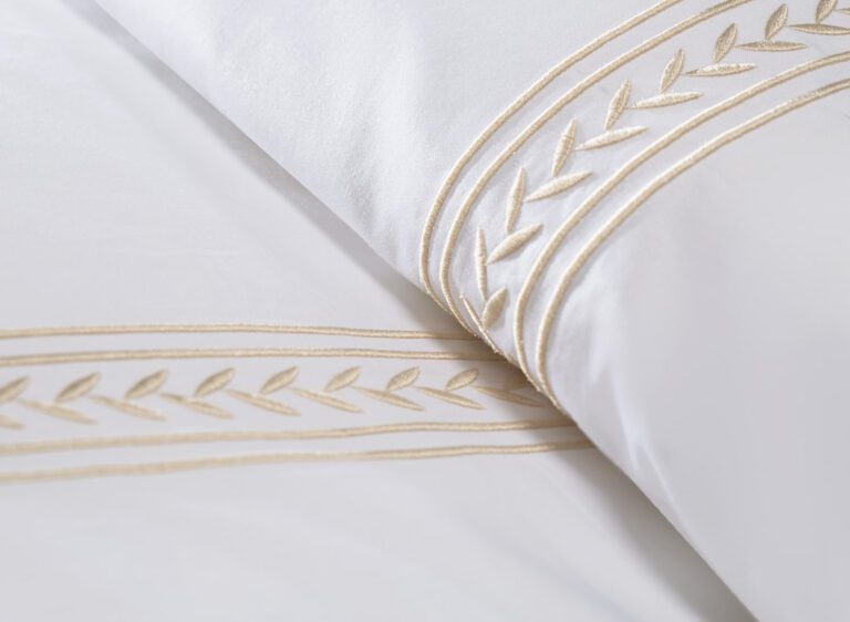 Elevate Hotel Rooms with Luxurious Embroidered Bedding by Galaxy Hospitality