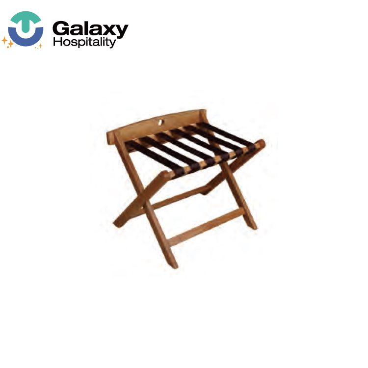 GALAXY Hotel Supplies Wood Heavy Duty Folding Luggage Rack For Hotel Guest Room - Image 8