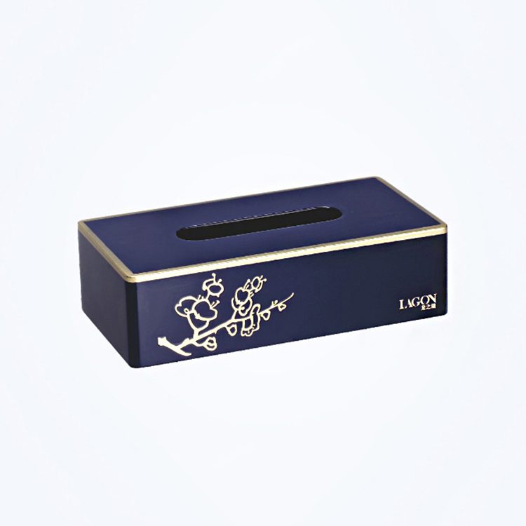 GALAXY Luxury custom wood leather supplies tissue box pen holder gift desk Hotel set desk tray office desk set accessories - Image 12