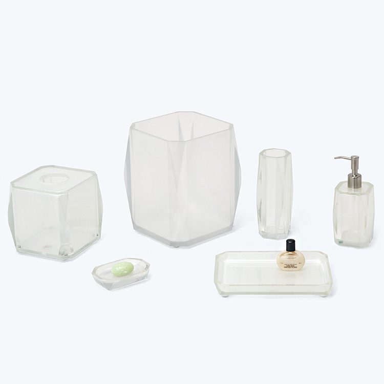 GALAXY Professional manufacture Poly resin bathroom Accessories Set bathroom sets accessory Bathroom Accessories Set - Image 2