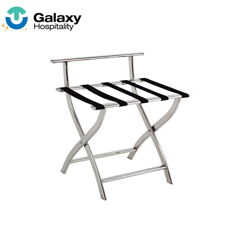 GALAXY Hotel Foldable Stainless Steel Luggage Rack/Dish Rack - Image 5