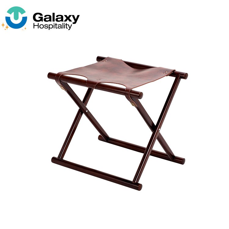 GALAXY Hotel Supplies Wood Heavy Duty Folding Luggage Rack For Hotel Guest Room - Image 2