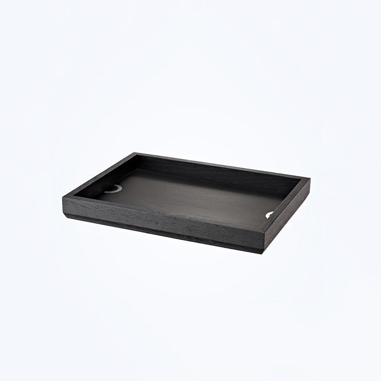 Hotel Guest Room Wood Leather Accessories Ice Bucket Service Guide Amenities Tray Holder Set Custom Logo File Folders Ring Binders - Image 11