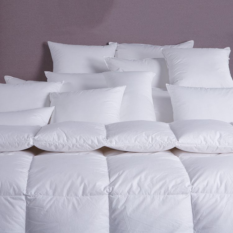 Winter Luxury Microfiber Duvet 4kg Goose Down Alternative Thick Quilt