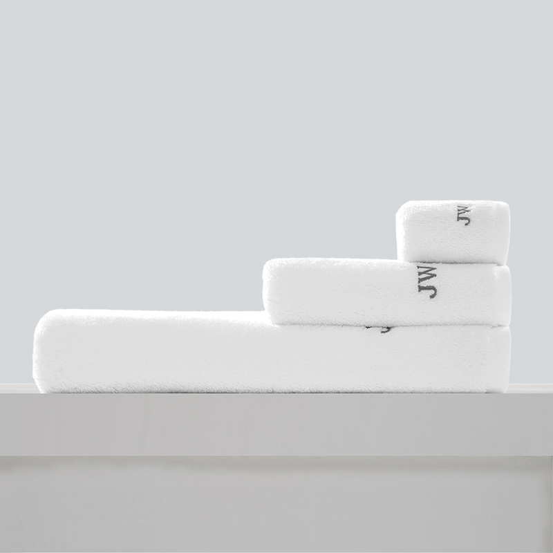 Wholesale 100% Cotton White Hotel Towel Set with Custom Logo – Hand, Face & Bath Towels - Image 9
