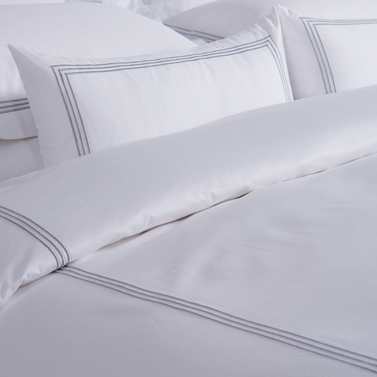 Luxury 5 Star Hotel Bedding Set – White 100% Cotton with Custom Logo & Size Options - Image 5
