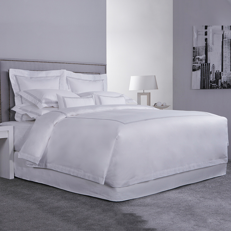 Luxury 5 Star Hotel Bedding Set – White 100% Cotton with Custom Logo & Size Options - Image 6