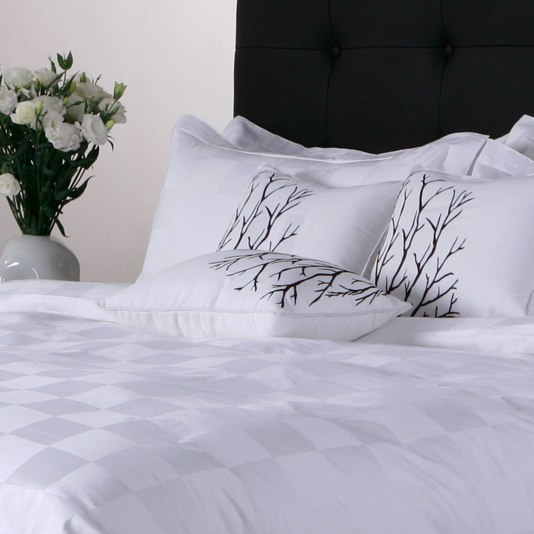 GALAXY China Factory Wholesale Direct White Hotel Sateen Bedding Sets Bulk Hotel Sheets 5 star Hotel Bedding Linen Collection - Image 2