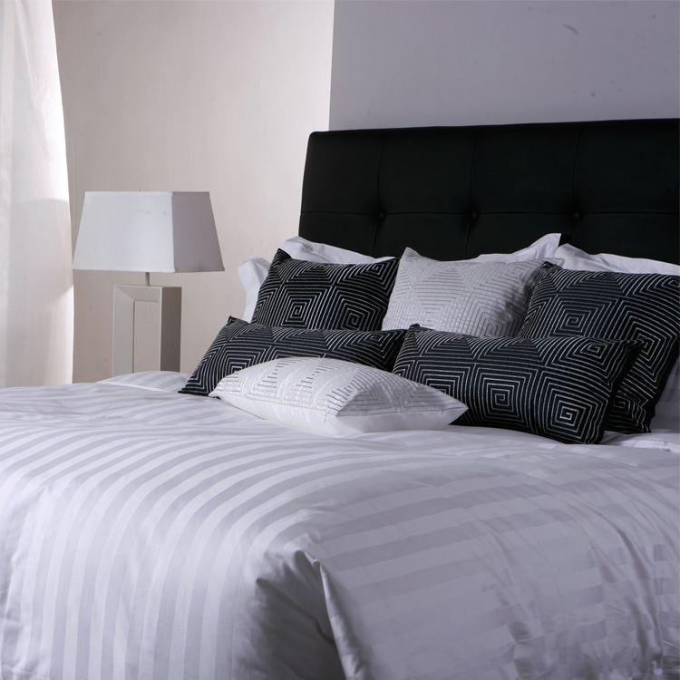 GALAXY Manufacturers direct hotel linen special striped bedding Luxury cotton embroidery pattern, multiple design bed sheet - Image 2