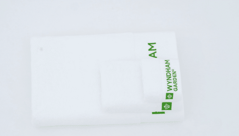 Wyndham Garden Embroidered Towels: Where Comfort Meets Brand Elegance