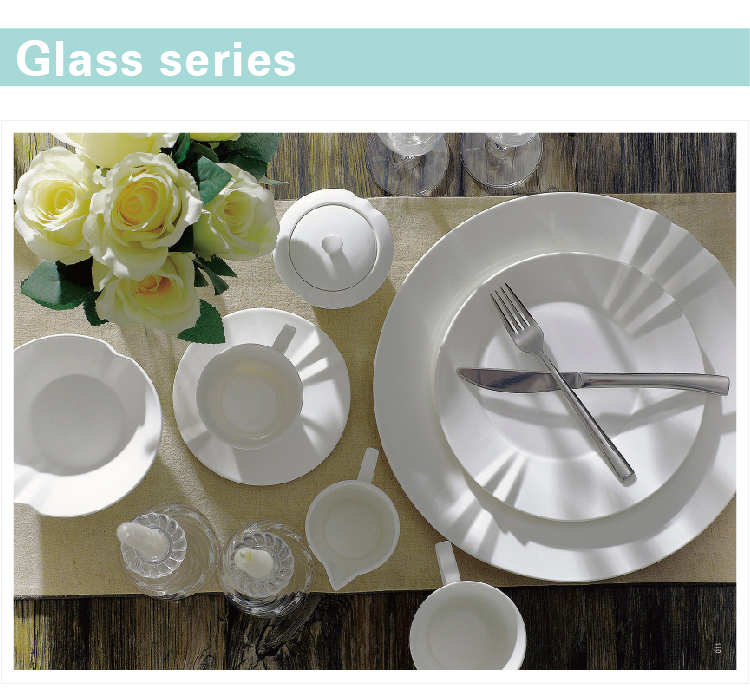 Modern Hotel Dinnerware Set