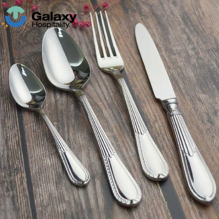 Wholesale Stainless Steel Flatware Set – Hotel Western Tableware with Knife, Spoon, and Fork - Image 7