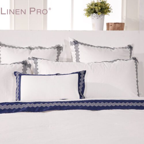 Luxury White Cotton Hotel Bedding Set Queen King