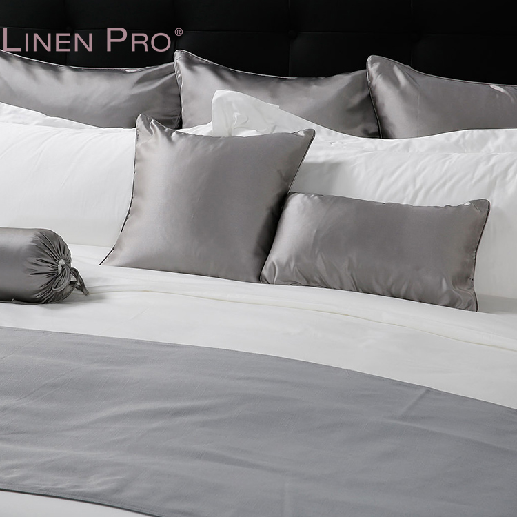White Hotel Bedding Set 1000TC White Hotel Hilton Hotel Sheet Bed Sheet 100 Cotton - Image 5