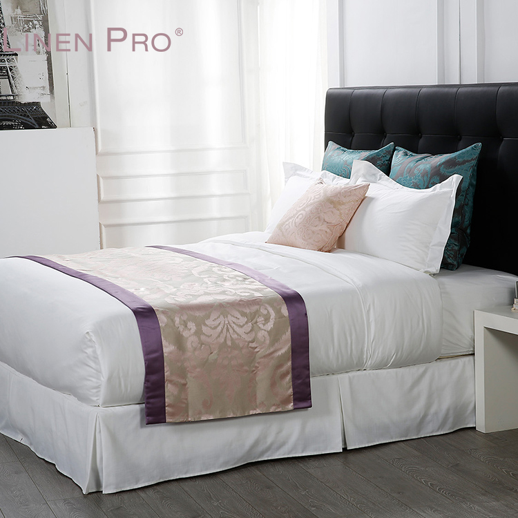 Hotel Bed Sheet Manufacturers Twin Size 60%Cotton 40% Polyester 200TC White Flat Sheet for Hotel Linen - Image 4