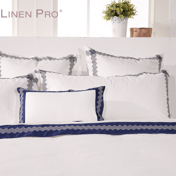 Luxury White Cotton Hotel Comforter and Bedding Set for Queen and King Beds - Image 3