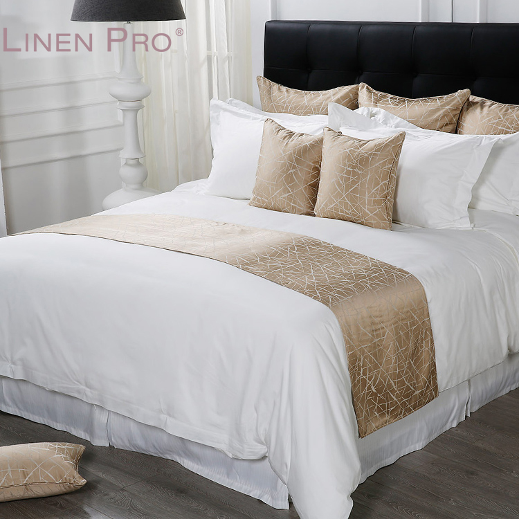Hotel Bed Sheet Manufacturers Twin Size 60%Cotton 40% Polyester 200TC White Flat Sheet for Hotel Linen - Image 3