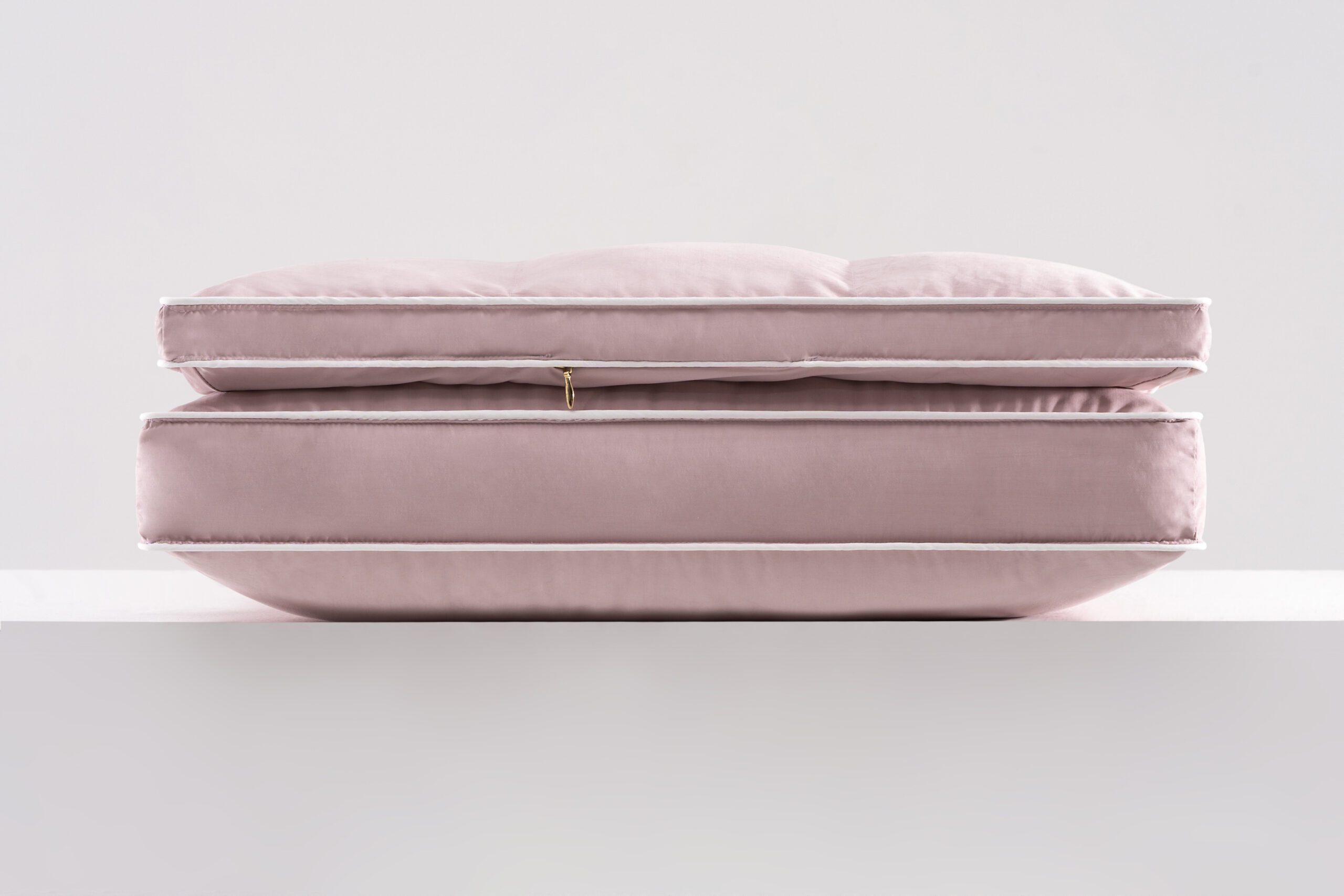 Luxury Pink Hotel Neck Pillow Queen Size with Down Alternative Filling - Image 3
