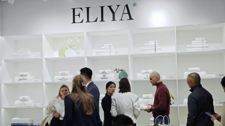 ELIYA Wraps Up a Successful Third Day at the 2025 Hotel Linen Exhibition