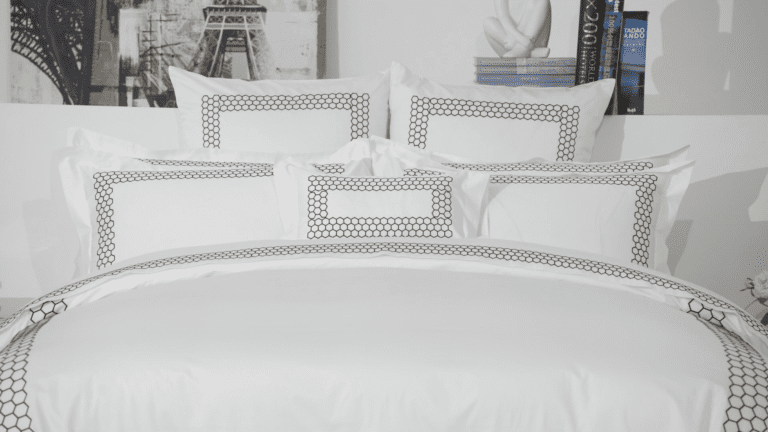 Modern Elegance: The Geometric Embroidery Trend