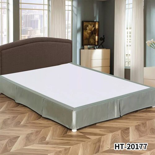Quilted Poly-Cotton Sateen 250TC Solid Bed Skirt Valance