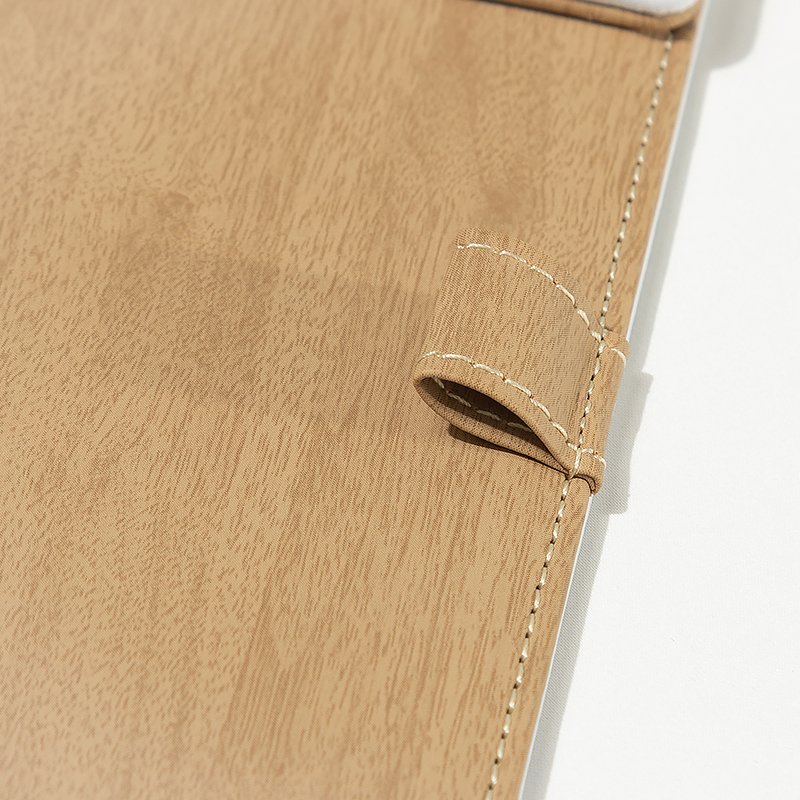 Custom Banyan Tree Luxury Hotel Guest Directory – Premium White Faux Leather and Natural Wood Textured Folder with Embossed Brand Identity - Image 7