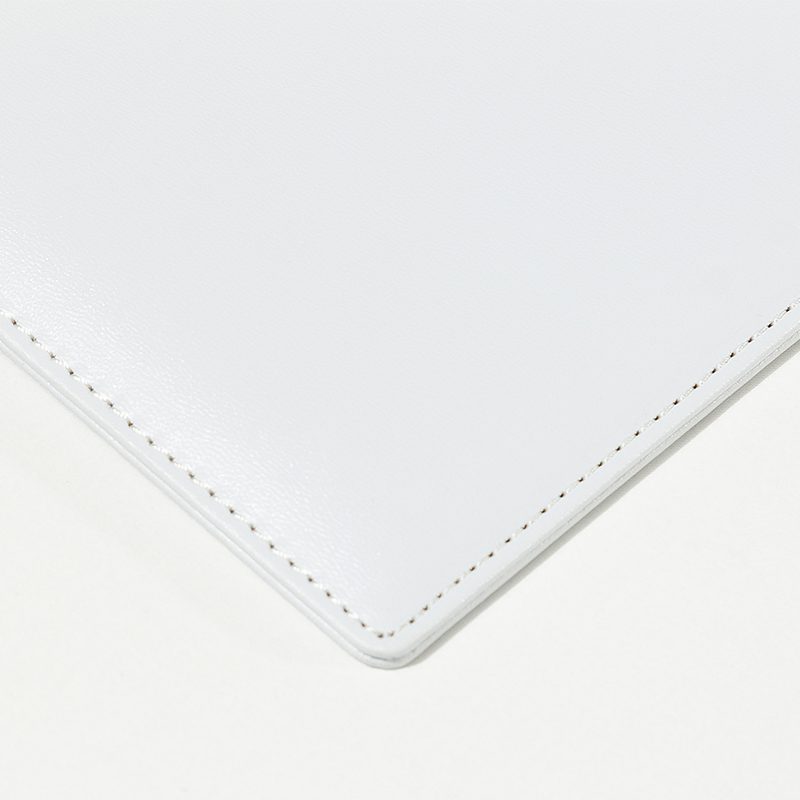 Custom Banyan Tree Luxury Hotel Guest Directory – Premium White Faux Leather and Natural Wood Textured Folder with Embossed Brand Identity - Image 4