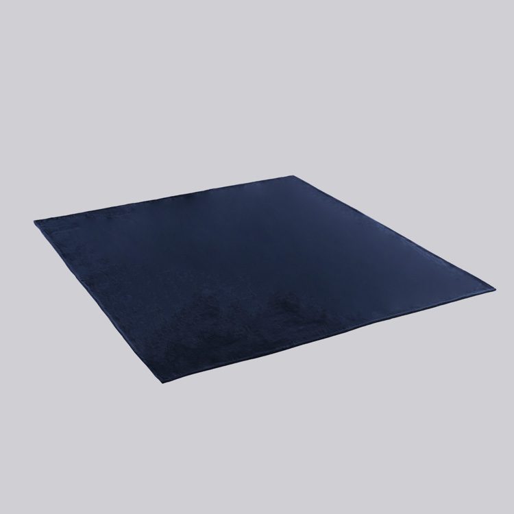 Luxurious Navy Blue Hotel Blanket – Ultra-Soft 100% Polyester Fleece Throw with High Thermal Retention and Industrial Durability for Executive Hospitality Suites - Image 8