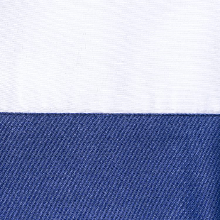 Professional Midnight Blue Hotel Bed Skirt – Tailored Minimalist Dust Ruffle with Precision Box Pleats for Executive Guest Suites and Modern Hospitality Decor - Image 4