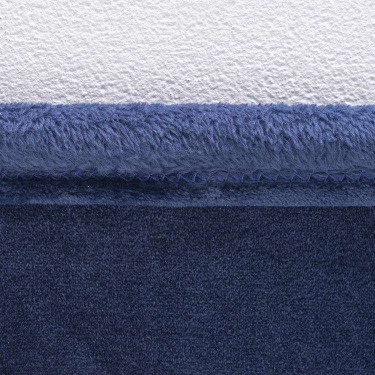 Luxurious Navy Blue Hotel Blanket – Ultra-Soft 100% Polyester Fleece Throw with High Thermal Retention and Industrial Durability for Executive Hospitality Suites - Image 5