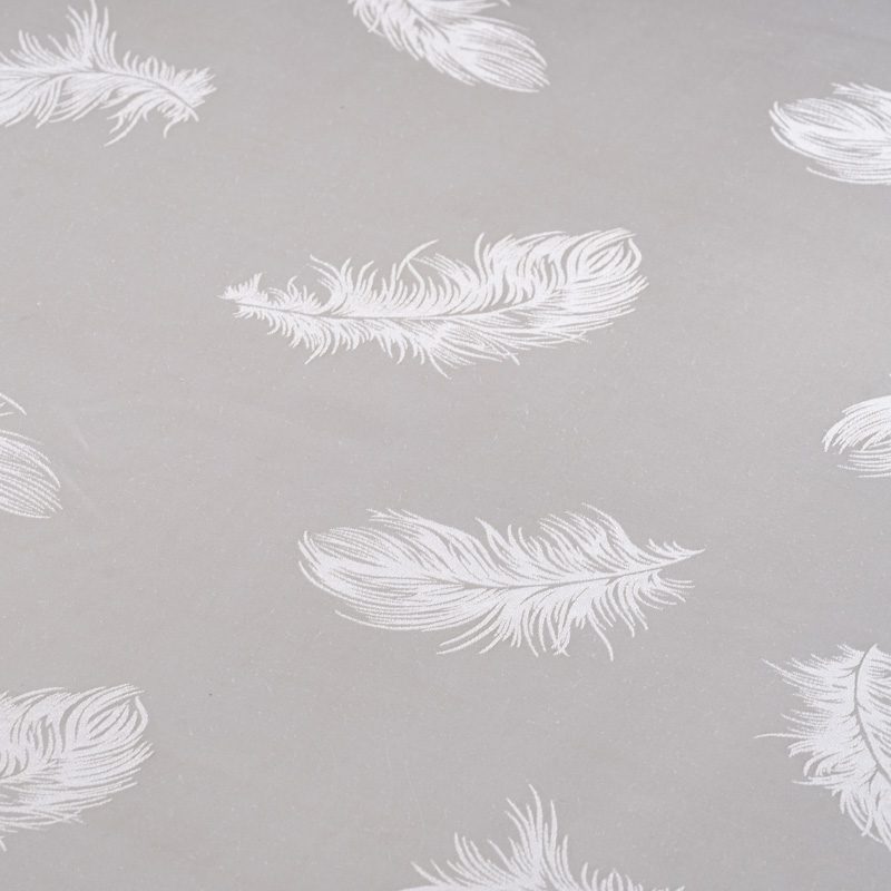 Elegant White Feather Jacquard Round Tablecloth – Premium 100% Polyester Decorative Banquet Linen for Luxury Weddings and High-End Hotel Dining - Image 8