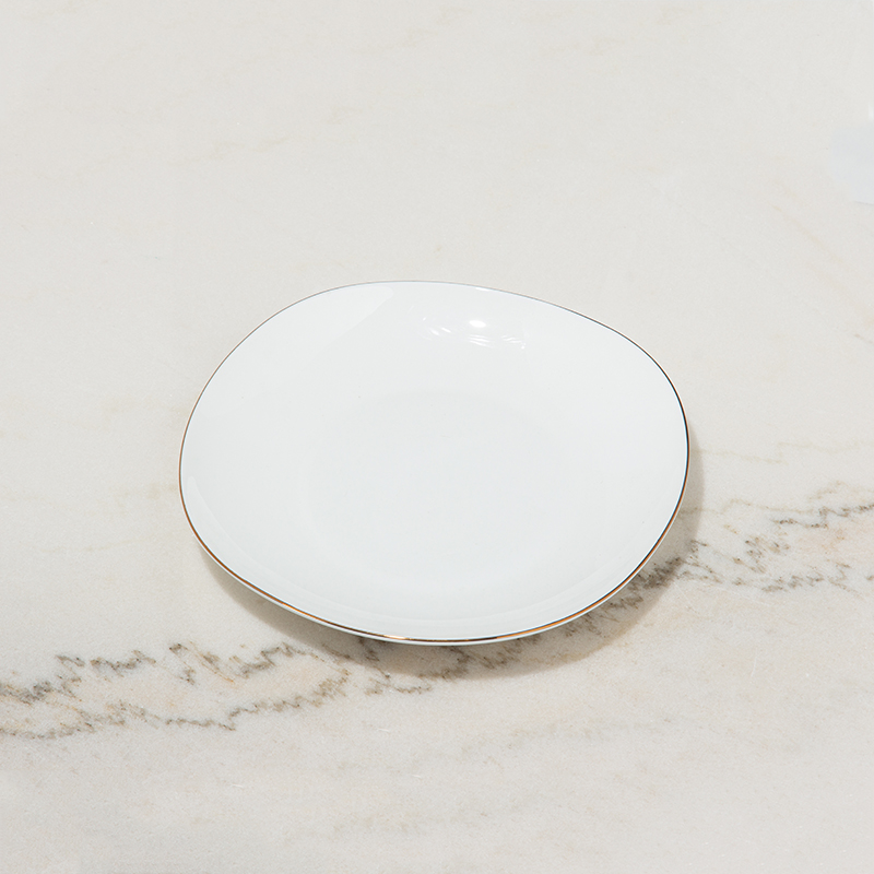 Galaxy Imperial Gold Rim Fine Bone China Dinnerware Set – Premium Ceramic Plates, Soup Bowls, and Spoons Hospitality Collection - Image 10