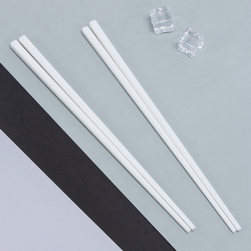 Galaxy Executive Pure White Ceramic Chopsticks Set – Premium Porcelain Reusable Hospitality Dining Utensils - Image 11