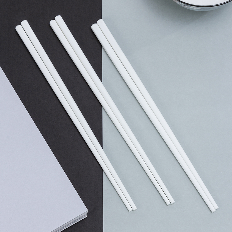 Galaxy Executive Pure White Ceramic Chopsticks Set – Premium Porcelain Reusable Hospitality Dining Utensils - Image 9