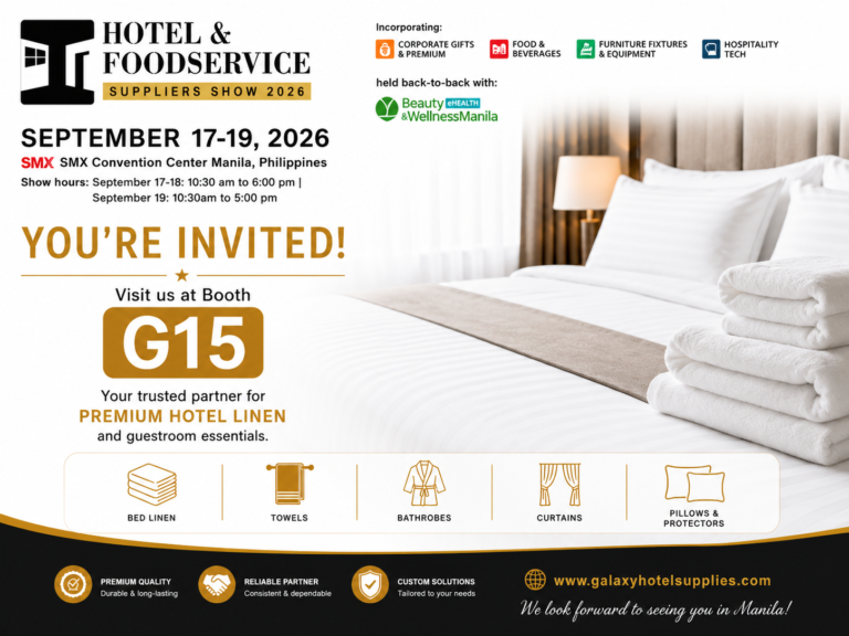 Join Us at the Hotel & Foodservice Suppliers Show 2026 in Manila!