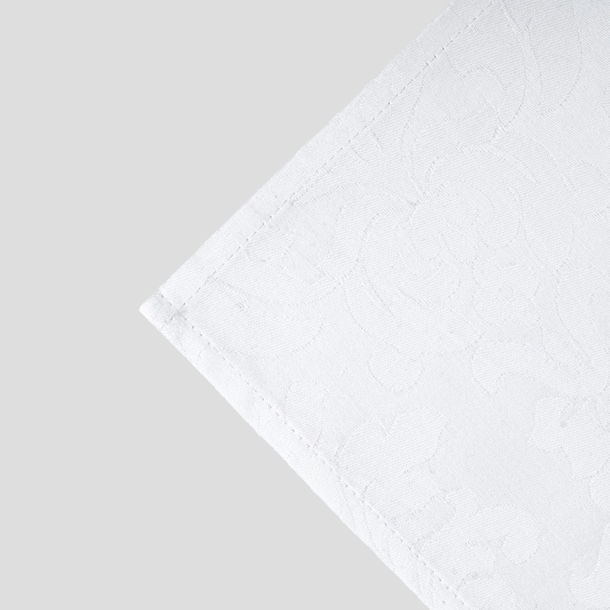 Galaxy Premium White Floral Jacquard Polyester Cloth Napkin – Commercial Hotel Banquet & Fine Dining Table Linen - Image 6