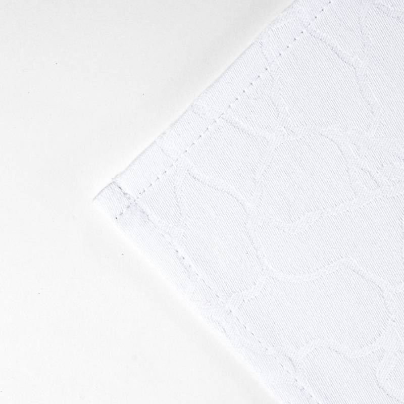 Galaxy Premium Jacquard Textured White Polyester Cloth Napkin – Commercial Hotel Banquet & Fine Dining Table Linen - Image 6