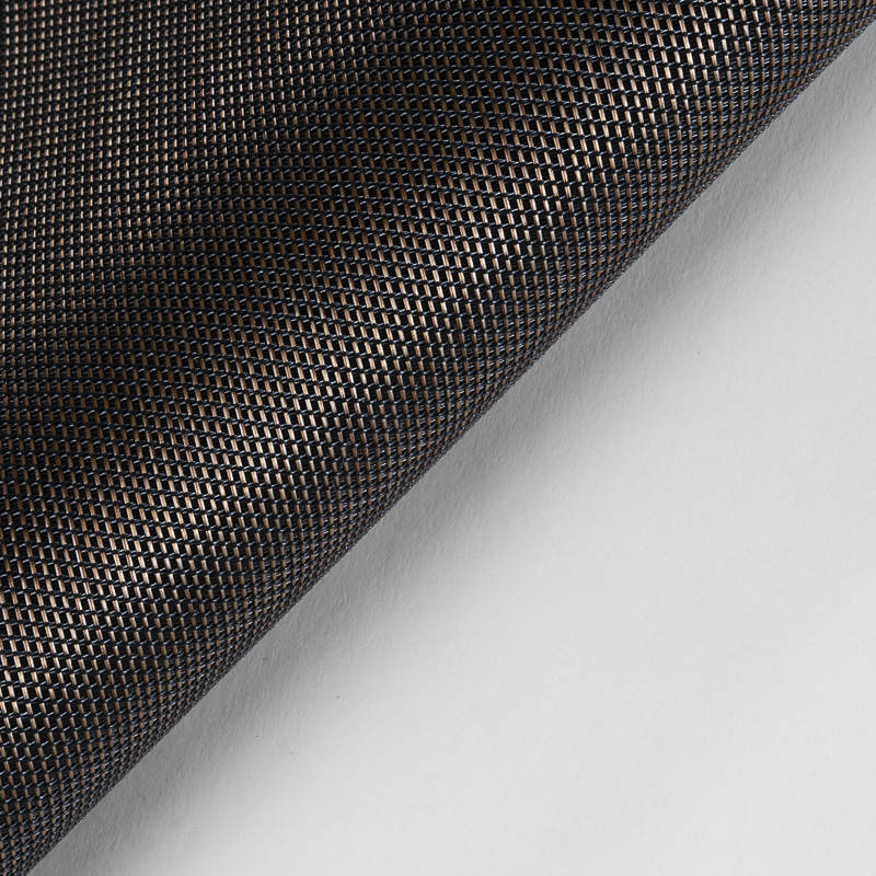 Galaxy Premium Charcoal Black & Bronze Double-Bordered Woven Placemat – Commercial Hotel Dining & Restaurant Table Liner - Image 4