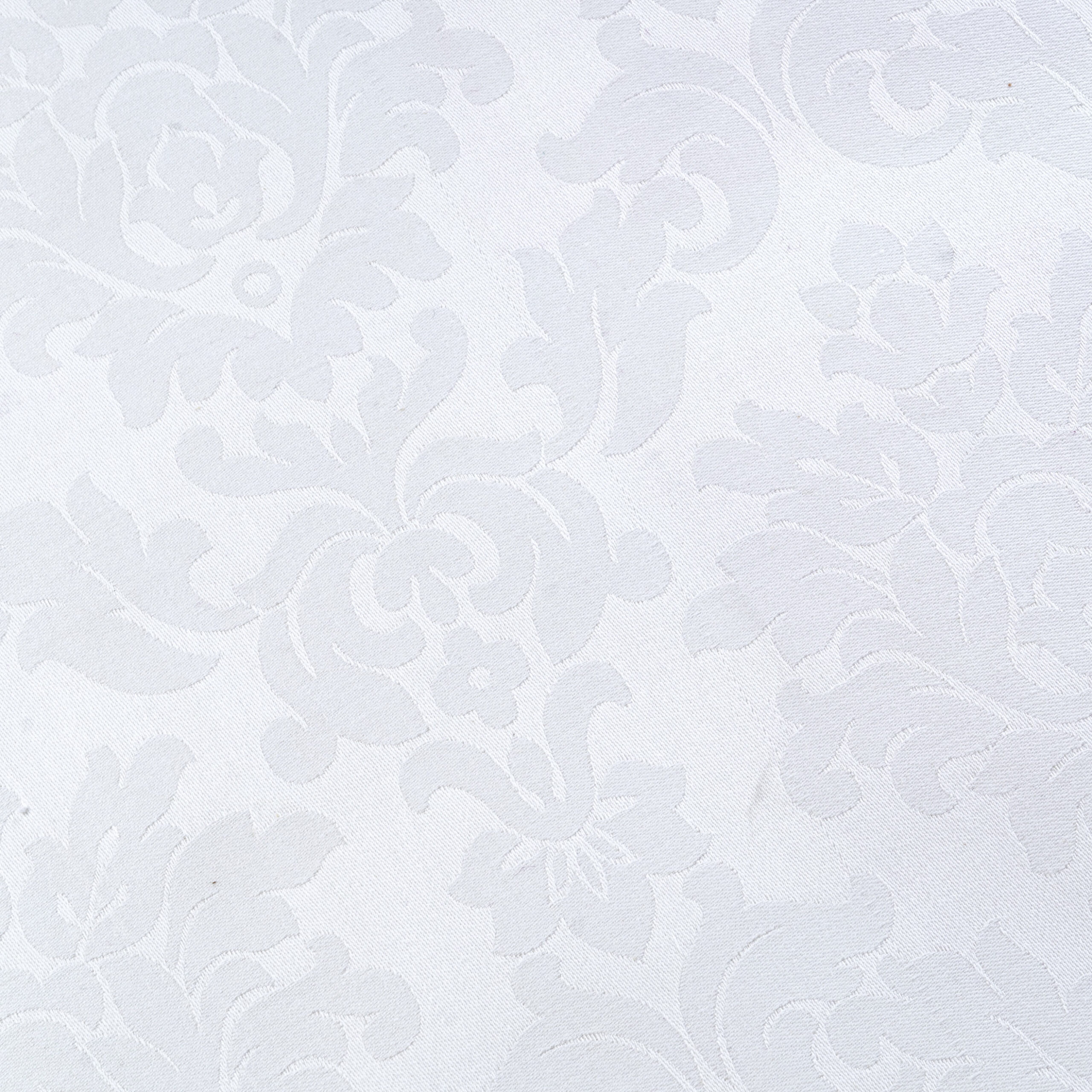 Galaxy Premium White Floral Jacquard Polyester Cloth Napkin – Commercial Hotel Banquet & Fine Dining Table Linen - Image 2