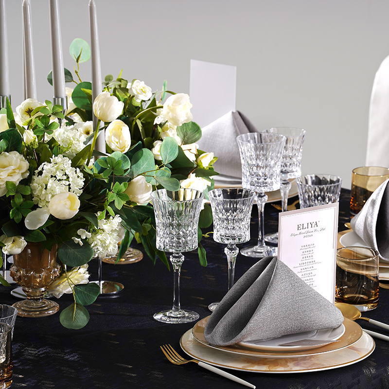 Luxury Banquet Table Linen and Dining Setting Collection - Image 22